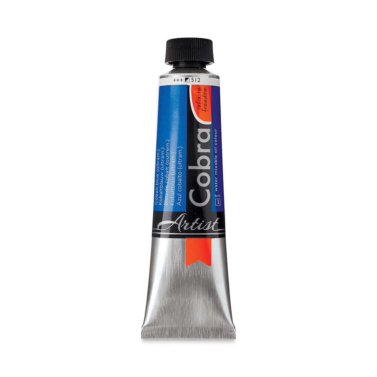 Cobra Artist Water Mixable Oil Paint - Cobalt Blue Ultramarine, 40 ml tube